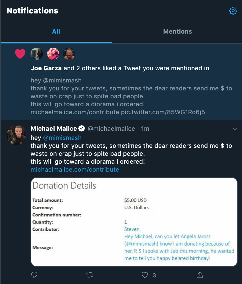 They are now trolling both of my accounts and escalating