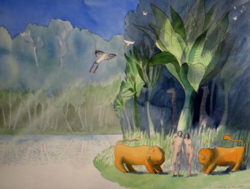 EOvando's tweet photo. Warwick Hutton nació el 17 de julio de 1939, fue un pintor británico, grabador de vidrio, ilustrador y autor de niños, famoso por sus elegantes ilustraciones en lápiz y tinta y acuarela para libros infantiles. Recibió el Premio Boston Globe-Horn Book al Mejor Libro de Imágenes. https://t.co/xOsXVugdmg