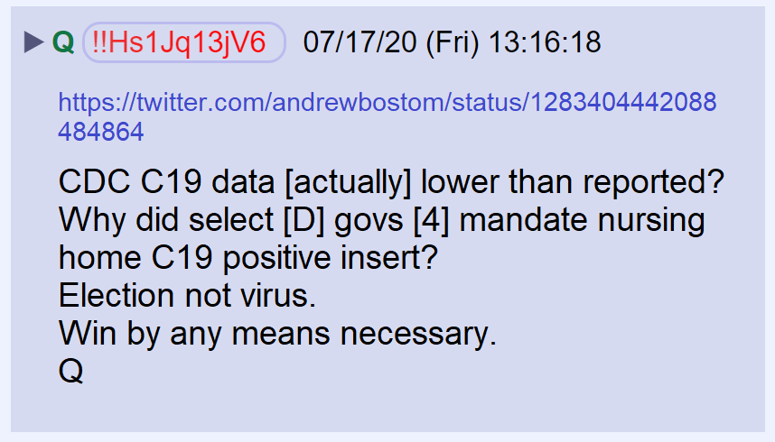 12) Did governors mandate the admission of covid positive patients in nursing homes to increase the number of deaths?