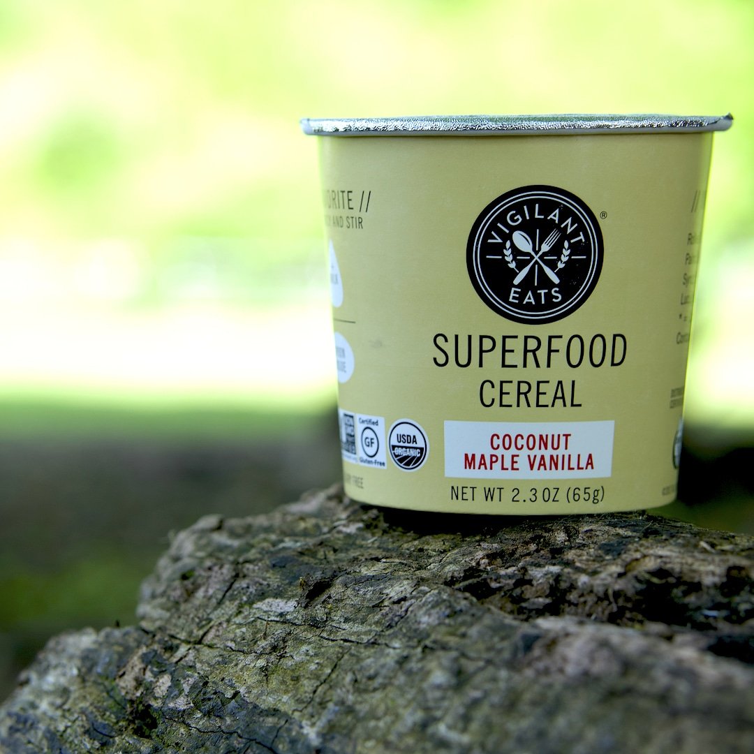 Our Coconut Maple Vanilla Superfood Cereal is crafted with hints of coconut flakes and real maple syrup to keep you full longer with plenty of energy to fuel your weekend adventures. 💪