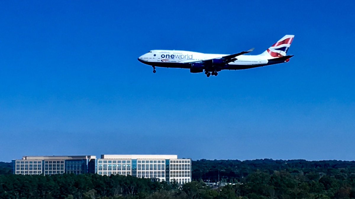 Shot from the Air &amp; Space Museum Annex Observation Tower at Dulles. #AvGeek