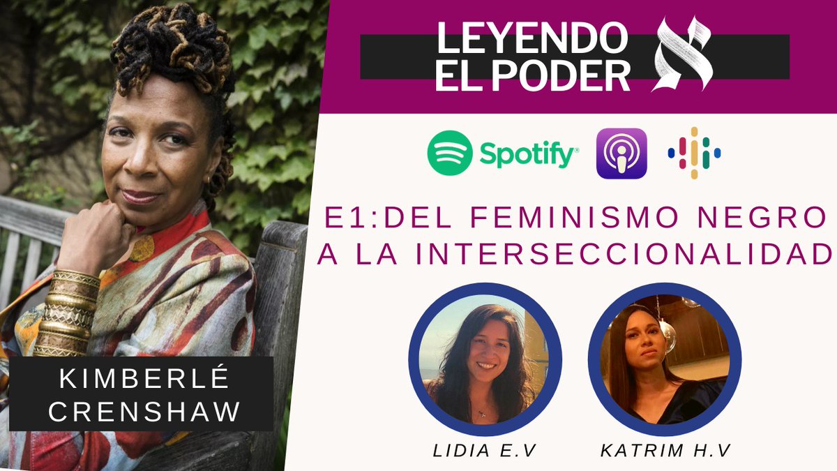 leyendoelpoder's tweet photo. En nuestro segundo podcast, @KatrimOrnitorri y Lidia Paola Espinoza nos cuentan qué es la interseccionalidad, por qué importante hablar de ella y cómo el feminismo negro contribuyó a la adopción de este concepto.

Pueden escucharlo aquí: 
https://t.co/XsrPlmr1qk https://t.co/LSkPNtJ2uH