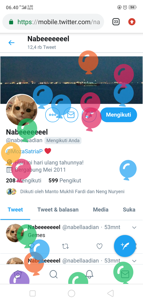 MozaSatriaP's tweet photo. @nabellaadian Gemesh liat ini https://t.co/0gyOVGU3dv