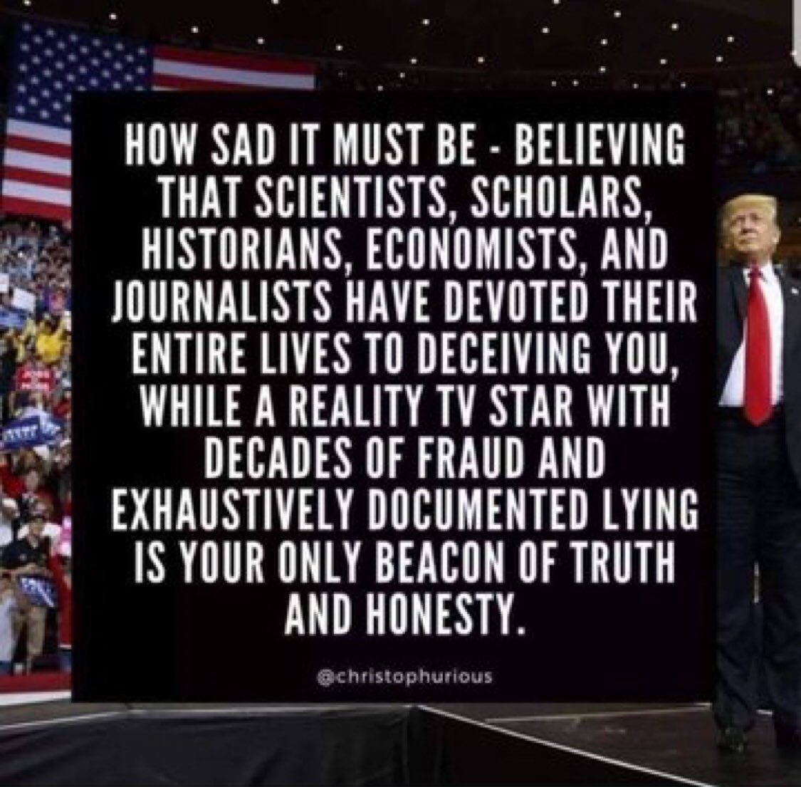 vertigoandme's tweet photo. @SammiG0203 @iammix24 @realDonaldTrump https://t.co/Rj1lC0QboL
