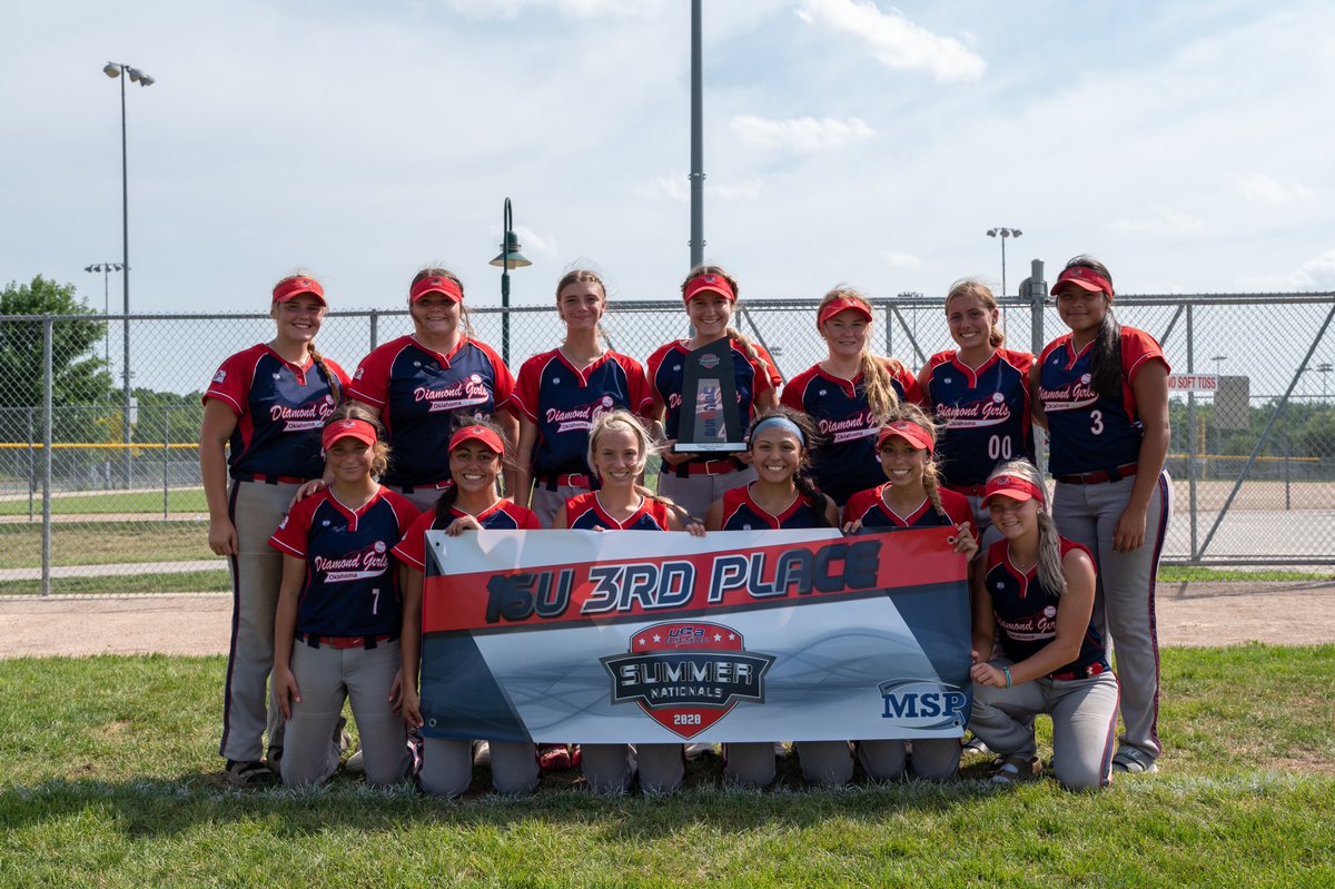 TopGunEvents's tweet photo. #USAESSummerNationals 16U 3rd Place - OKLAHOMA DIAMOND GIRLS 03 https://t.co/dbJO7d6jNh