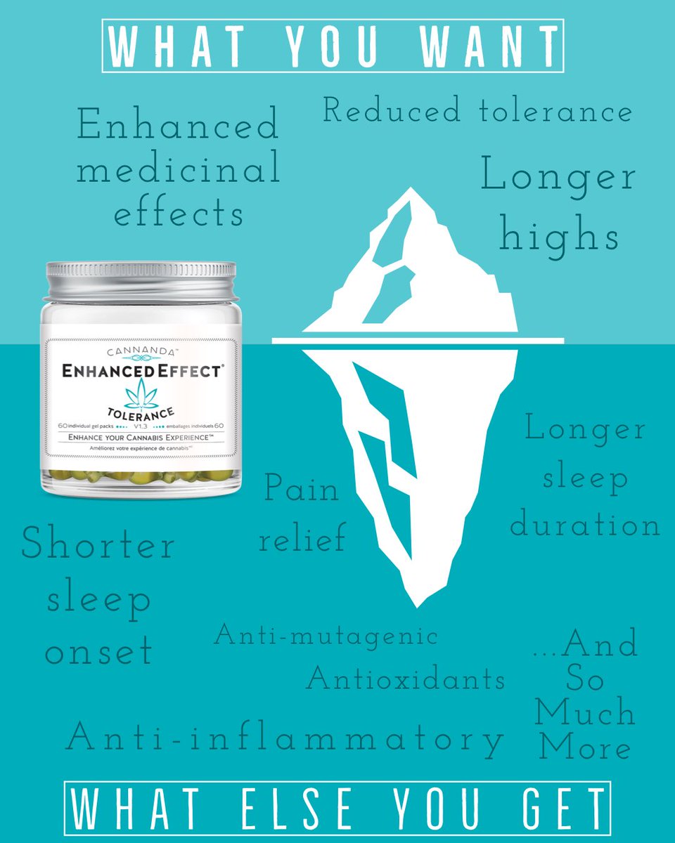 CannandaCrew's tweet photo. #CannandaIceberg graphic for #EnhancedEffect
-
#cannabistolerance #sleep #insomnia #painrelief #antiinflammatory #cannabis #420 #710 #MMJ #marijuana https://t.co/LMUGNXTLsP