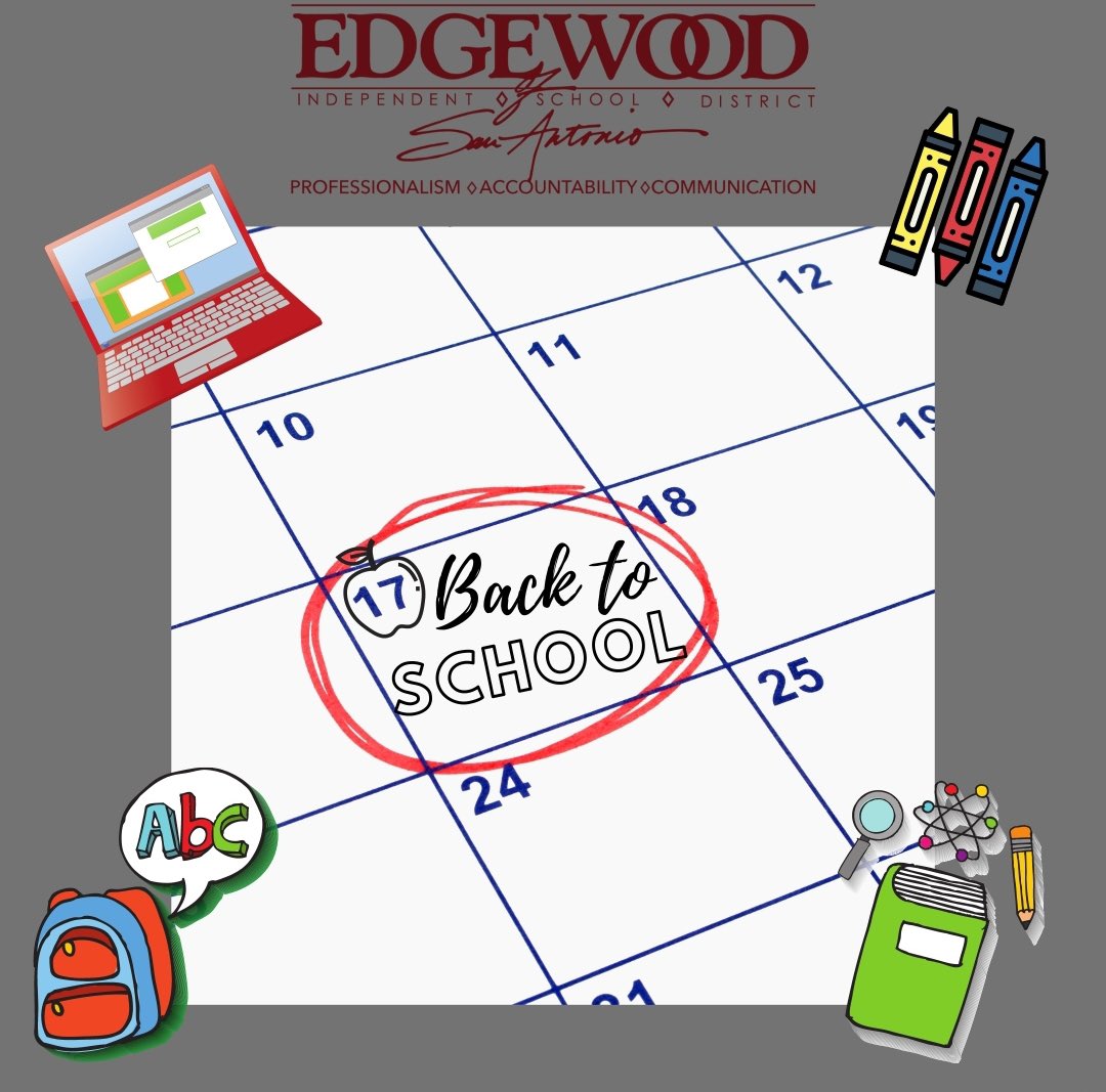 DrH_OnTheEdge's tweet photo. After careful consideration of local C-19 factors, paired with Employee &amp; Parent feedback the @EISDofSA Supt. will recommend to the Board to delay our start to 8/17 with an immediate transition into remote learning for a few weeks. More info. @ our next Employee Town Hall 7/23! https://t.co/HL7z20a7yU