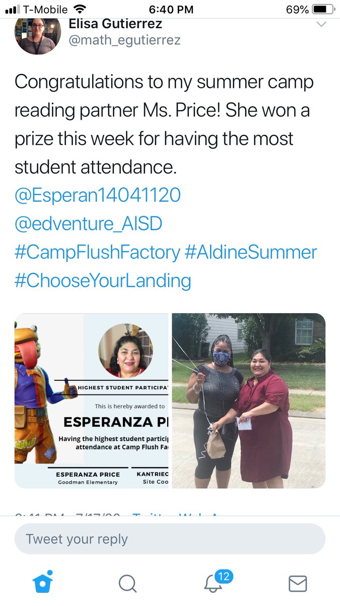 Esperan14041120's tweet photo. Tkak you to Mrs Carter for the opportunity and Marcella embrace me with open arms @Esperan14041120
@edventure_AISD
#CampFlushFactory #AldineSummer #ChooseYourLanding @GoodmanES_AISD @SpenceAdventure @MarcellaES_AISD https://t.co/J9S0YVkXfM