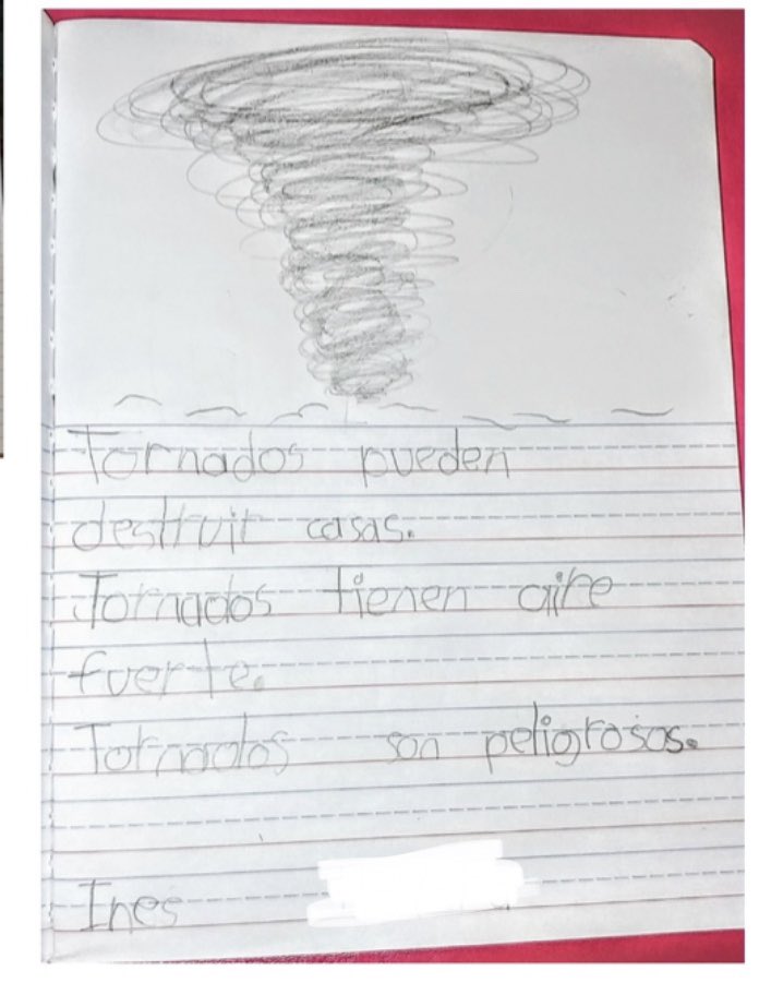 PatriciaRamon15's tweet photo. First week of virtual bilingual summer school complete. πβ
οΈπ§ #firstgradebound #virtuallearning #weathertheme #summerwriting #edgewoodproud @JRod_EISD @hugo_bil @EsparzaCL @EISDofSA https://t.co/D5eQOMDRRK