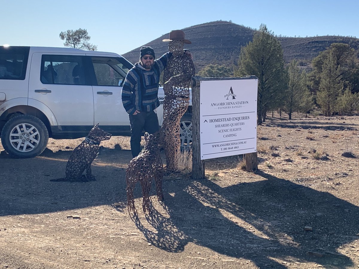 warrenfennell's tweet photo. Great family holiday #flindersranges #Angorichinastation https://t.co/BILZ6w0pUn