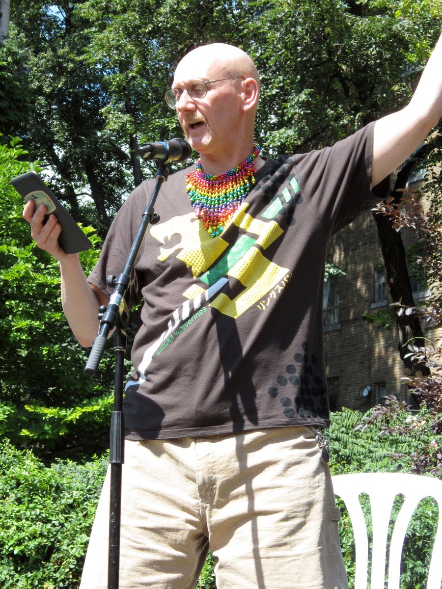 TorPoet's tweet photo. Disco Revolution (2012)
https://t.co/SBffSaTasl
#Toronto #Ontario #ode #dance #boogie #Pride2012 #LGBTAIQ #lgbtq #queer #gay #spokenword #archive https://t.co/geAo3u9lv8