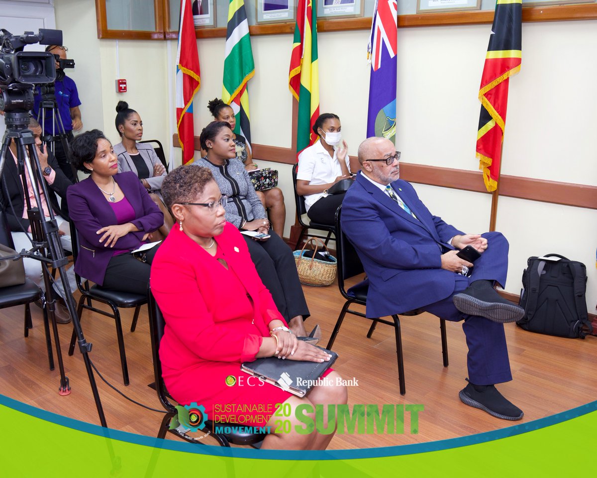 oecscommission's tweet photo. Closing out the week on a high with highlights from the recent launch of the #SDM2020 Business Model Competition, hosted by the OECS Commission and Republic Bank. 30 entrepreneurs will undergo 8 weeks of capacity building, competing for sectional prizes of up to US$20,000.00. https://t.co/pBTRkCWqoy