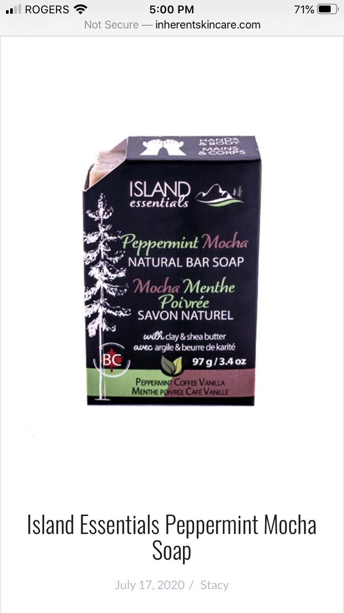 InherentSC's tweet photo. Latest #GreenBeauty review #IslandEssentials @gentleearth #Peppermint #Mocha #Soap https://t.co/mjCkKuHMiX https://t.co/5VjNvUKau5