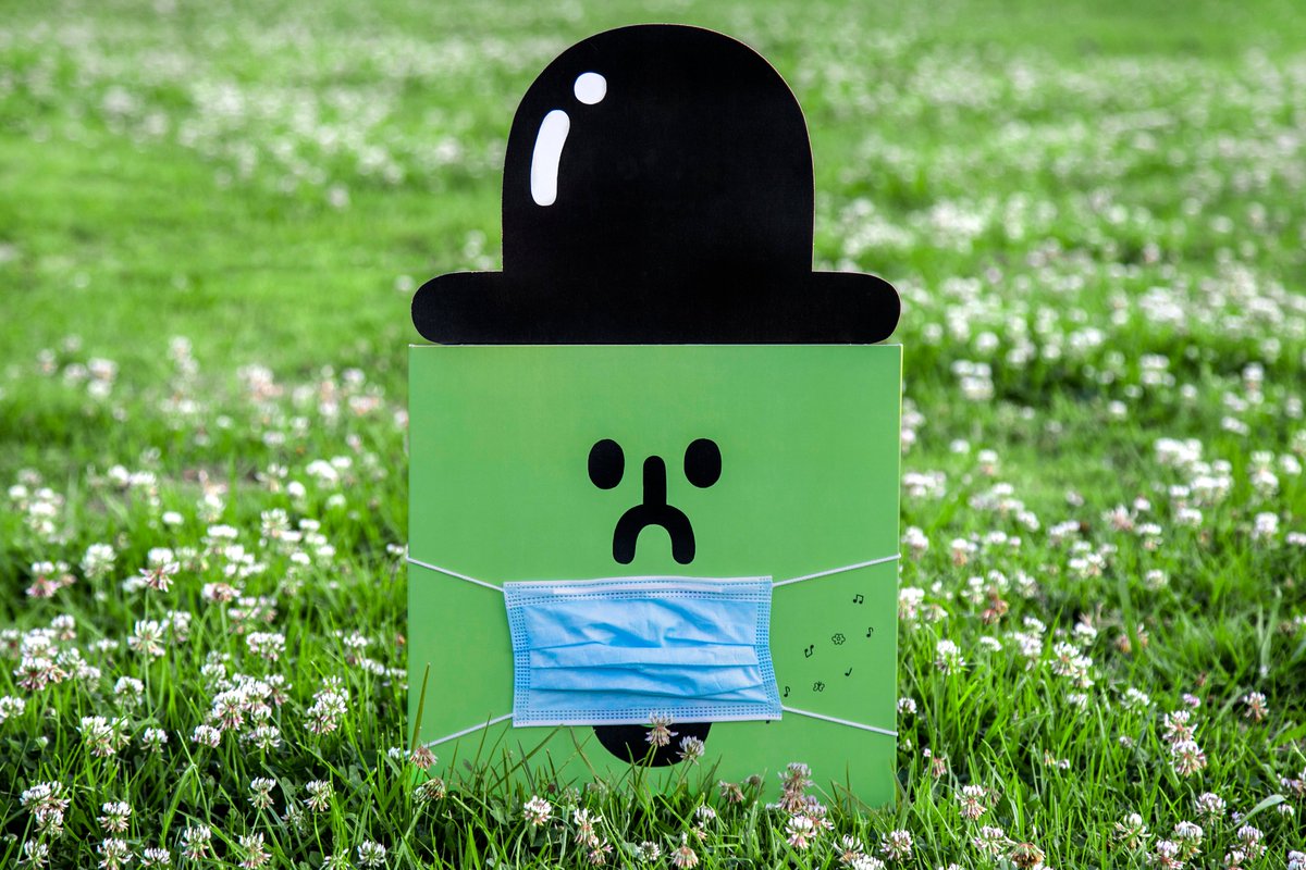 The Mayor of Wattam has an important message for the people: Wear a damn mask!!! 

Actually, he has two important messages: the Wattam 2xLP Vinyl Soundtrack is Now Shipping! 🎩