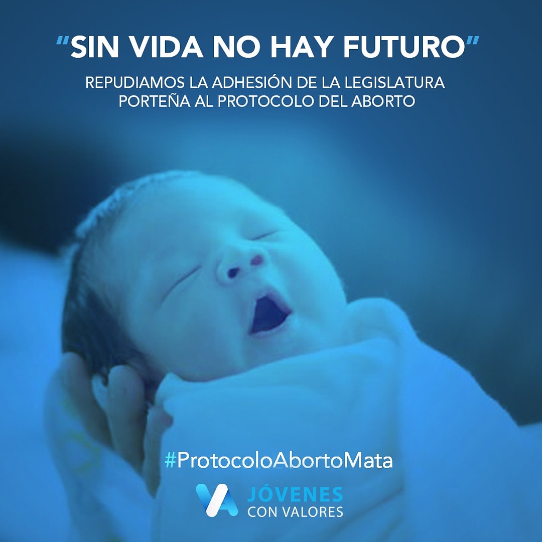 JovConValoresof's tweet photo. Pedimos que se respete la decisión del congreso y de Miles de Argentinos que le dicen NO AL ABORTO!!
En el 2019 se realizaron más de 8000 abortos en CABA . Causal de violacion ( y sin denuncia) menos del 10% . #abortomata #ProtocoloILEenCABA #CabaSinProtocolo #CABA https://t.co/bRz2g76aCN
