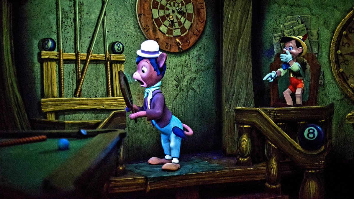 Pinnochio's Daring Journey - one of the greatest dark rides ever! Sharing some photos I took on my trip to Pleasure Island. #Disneyland65 @DisneylandToday #Disneyland
🦗🧚‍♀️🎪