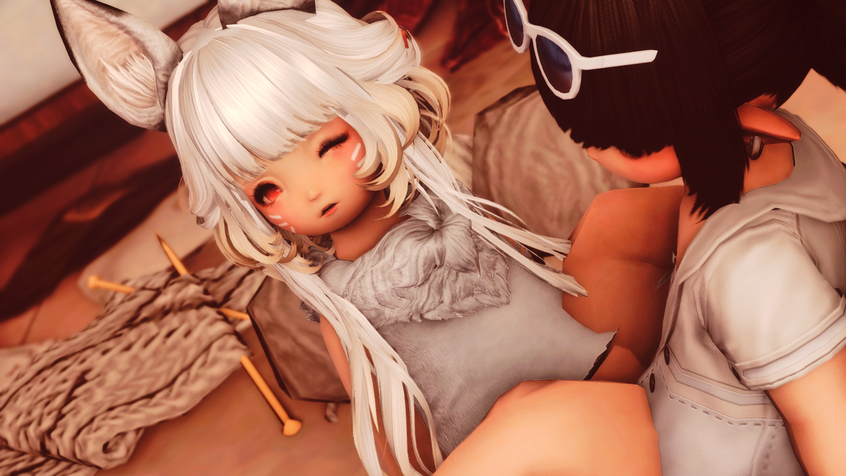 Happyla1004's tweet photo. エッチな百合ララフェル https://t.co/g3a8UJQhjk