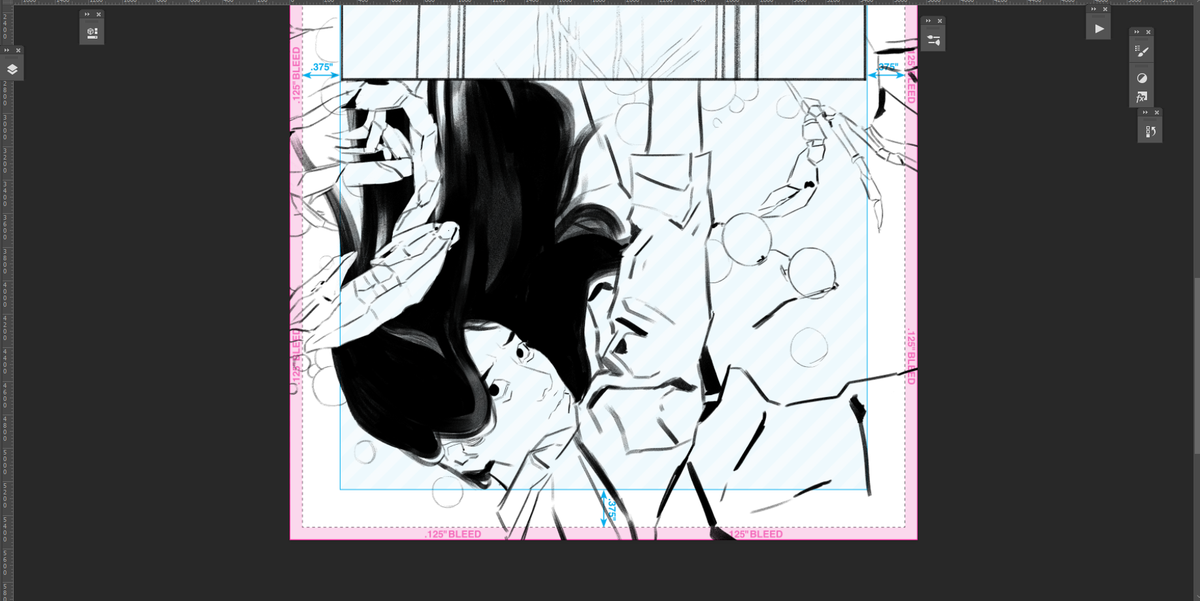 Small spoiler for White Shadows-

working on some comiccccs 