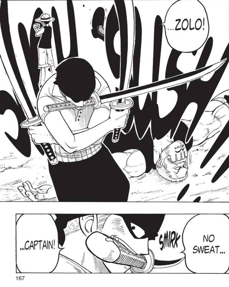 Y’all ever think about how much Zoro must drool from having that sword in his mouth for so long?