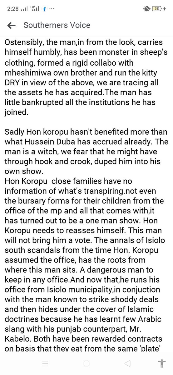NorthernersV's tweet photo. Ogre of corruption and mastermind behind the sorry state of EDUCATION and security budgets in Isiolo South Constituency
https://t.co/0bSDgzlk2y https://t.co/An7f8Bm2nu