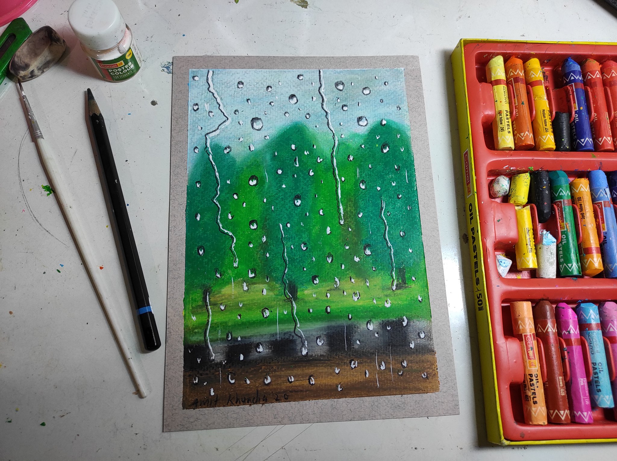 What are some things to draw with oil pastels? - Quora