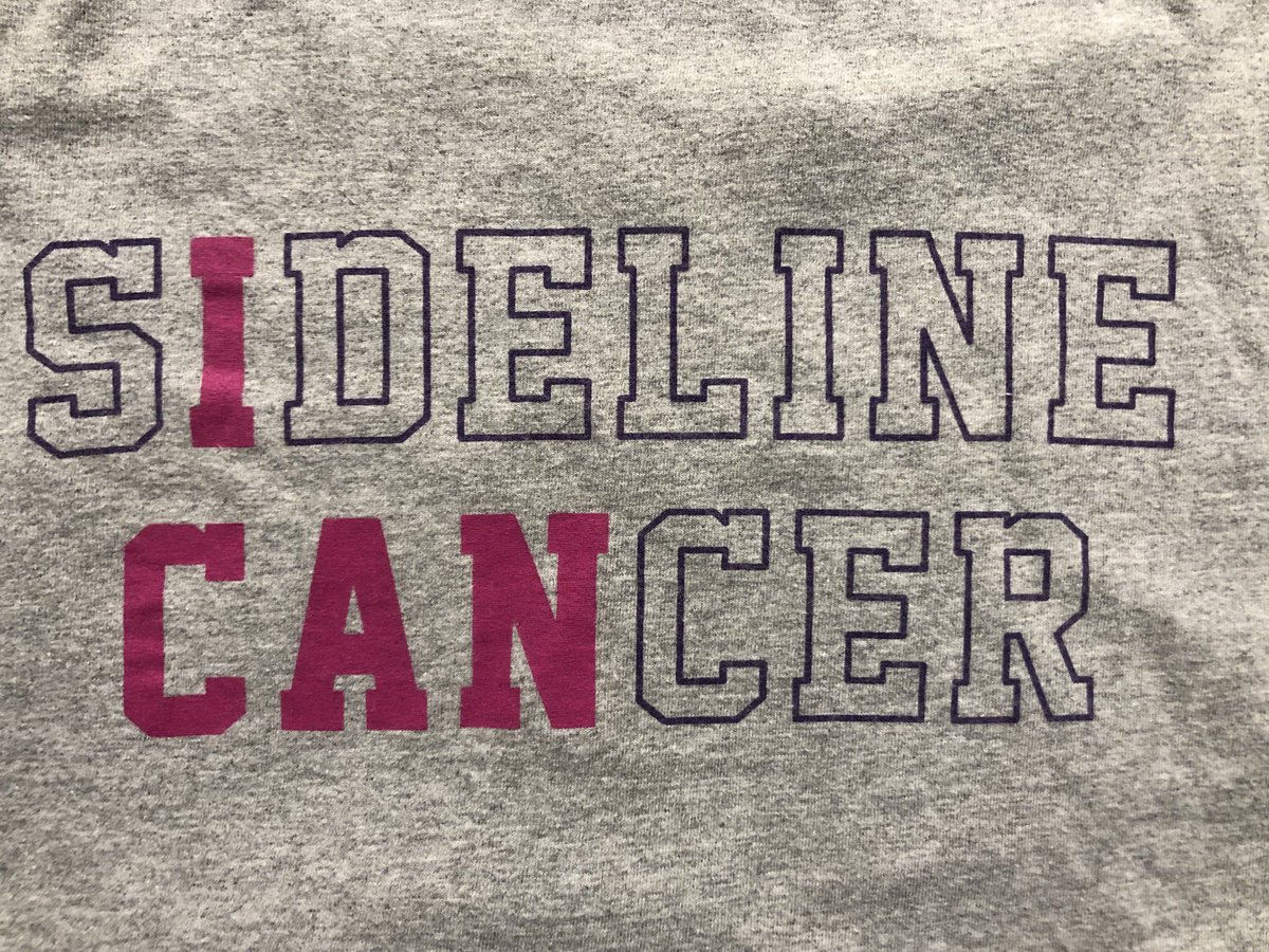 BillyClapper's tweet photo. A big thank you to everyone who took part in the silent bid auction for this original Sideline Cancer t shirt!
Winning bid was $500, such amazing generosity of this donation for Sideline Cancer!
Who is next to auction an item for the
#ICANCHALLENGE https://t.co/2avxveugOM