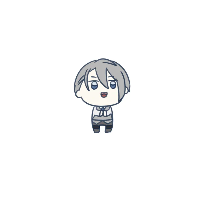 #デフォルメ絵を流してデフォルメ民を増やそう 
やまんばぎりちょうぎくん 