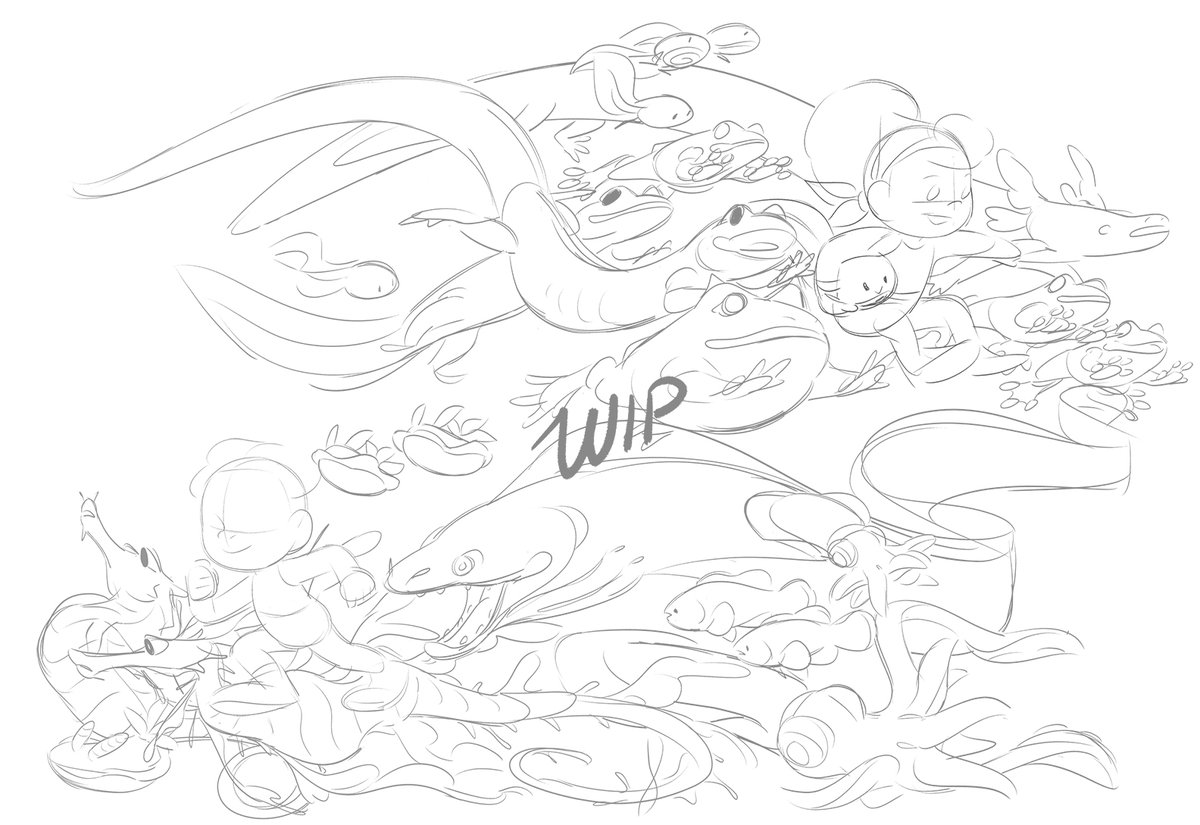 Progress??✨✨✨ going to do one more pass then ✨color✨ 