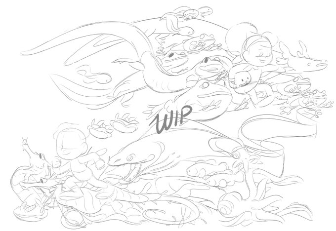Progress??✨✨✨ going to do one more pass then ✨color✨ 