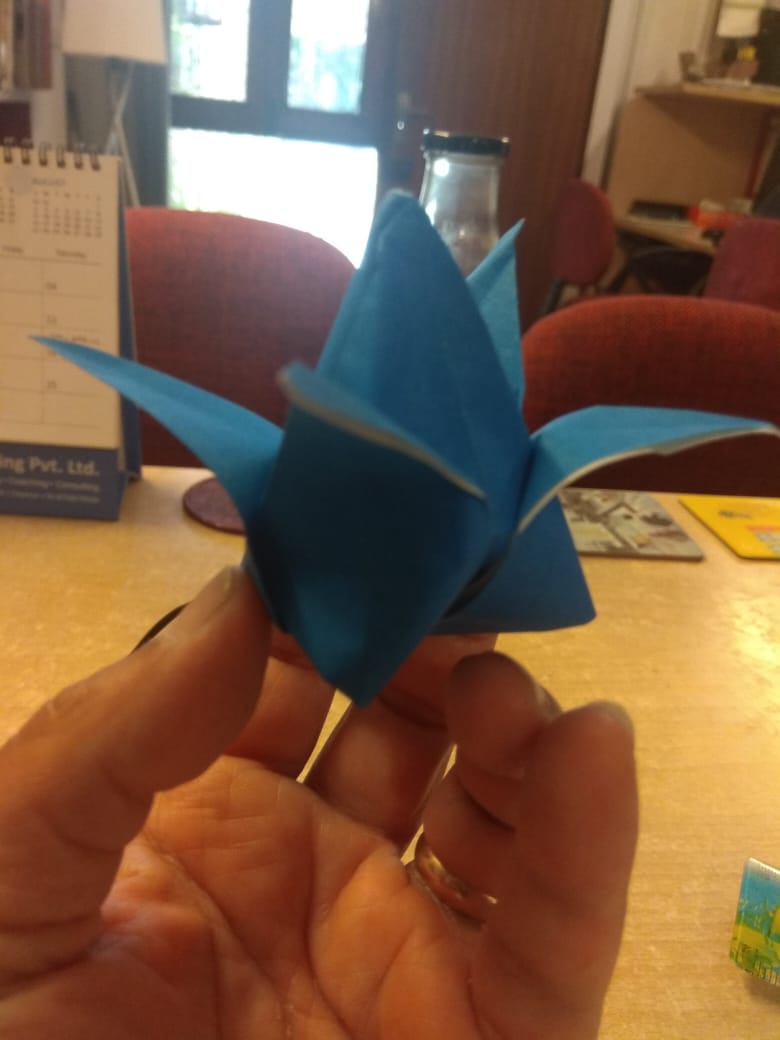 rohinikm's tweet photo. Un - creasing using Origami https://t.co/r0RLENslIo