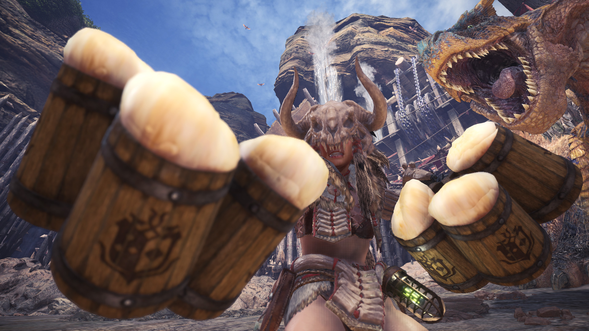 モンスターハンターワールド アイスボーン公式 イベントクエスト 幻の轟竜 特別な素材を集めて アワアワで特別な双剣を生産しよう 実施期間 年7月22日 水 9 00 8月7日 金 8 59 受注 参加条件 Mr9以上 フィールド 闘技場 クリア モンスターハンターワールド アイスボーン公式 イベントクエスト 幻の轟竜 特別な素材を集めて アワアワで特別な双剣を生産しよう 実施期間 年7月22日 水 9 00 8月7日 金 8 59 受注 参加条件 Mr9以上 フィールド 闘技場 クリア