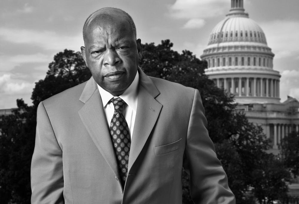 UjeshD's tweet photo. The world lost a true hero.  RIP John Lewis https://t.co/2oWZZ6Y0Q3