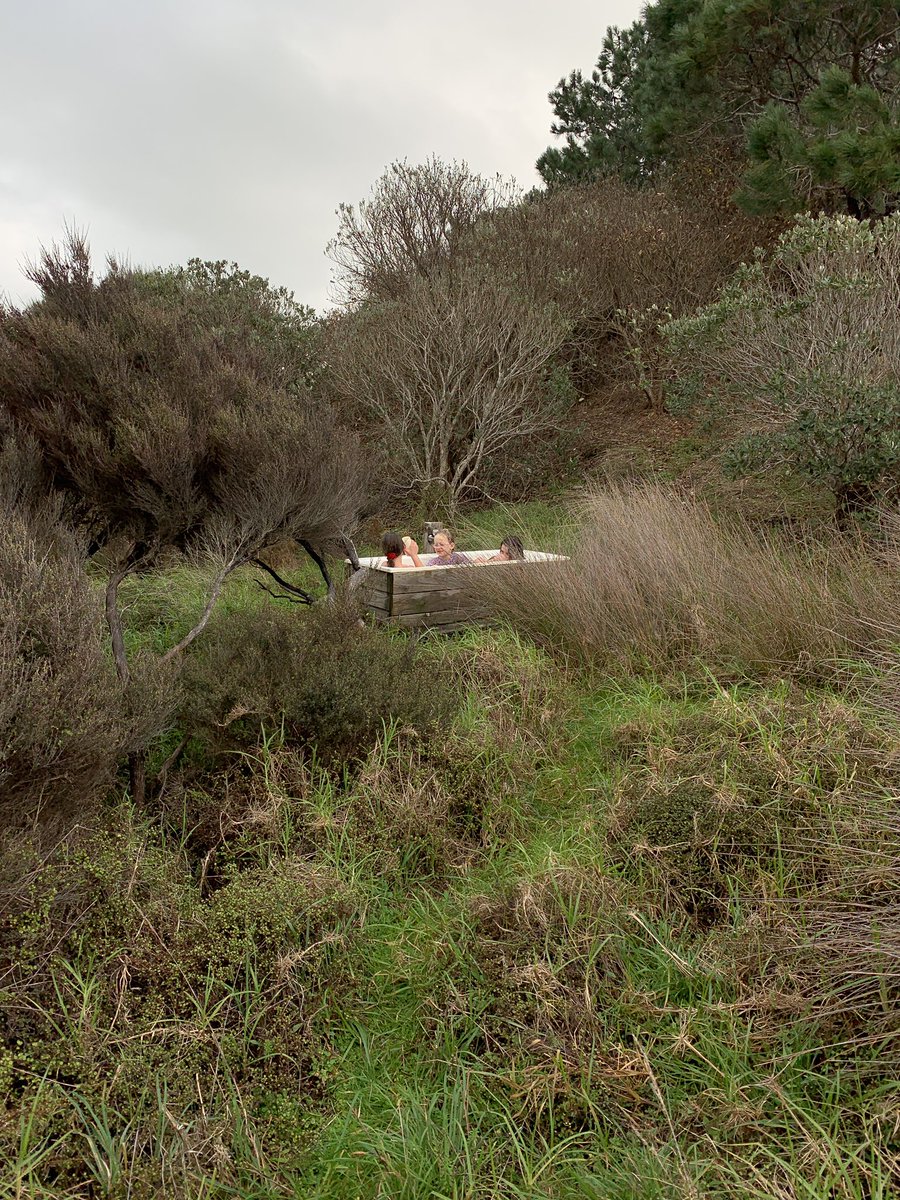 With all that’s going on in the world feeling pretty lucky to have the freedom to ride along the beach and take a hot bath in the bush here in Aotearoa right now