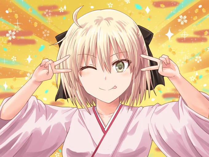 沖田さんが好きです。#7月になったのでフォロワーさんに自己紹介しようぜ 