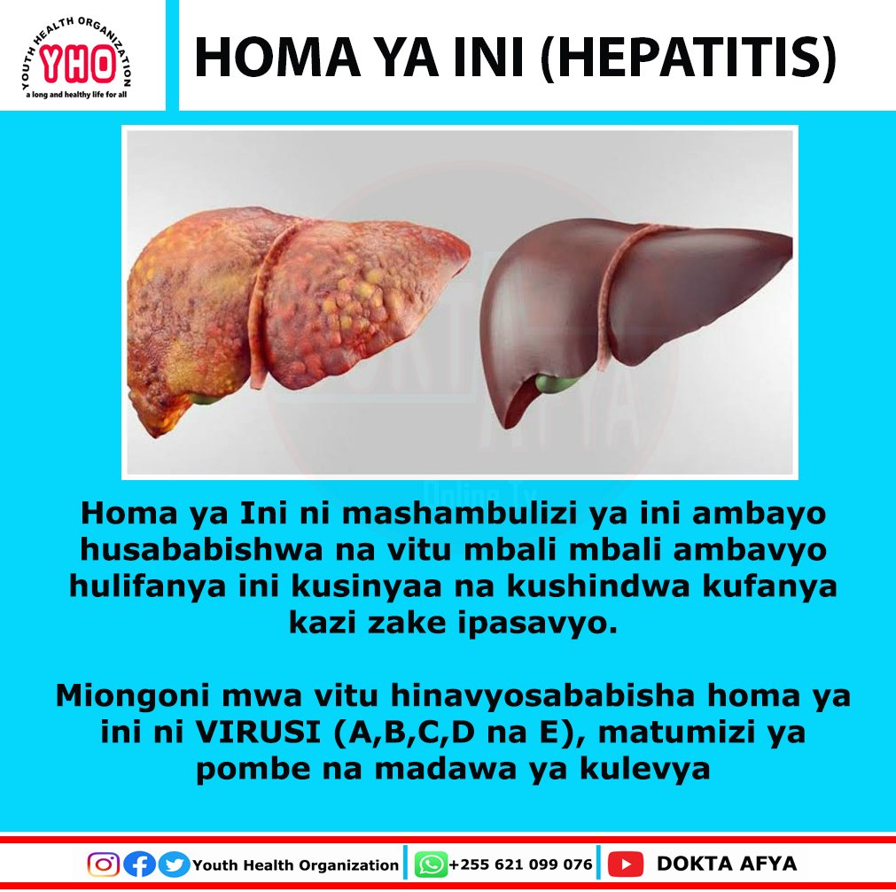 Youthhealth_org's tweet photo. #ElimikaWikiendi #YHO #HOMAYAINI #HEPATITIS #alongandhealthylifeforall https://t.co/X9kgmAM7Ml
