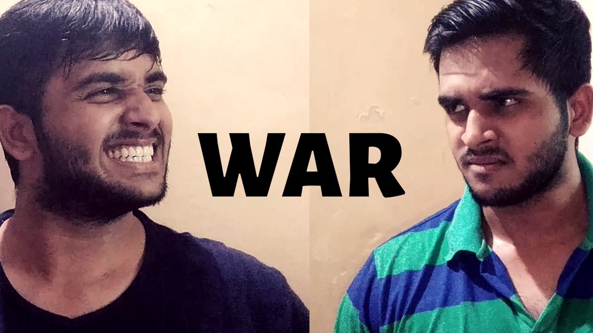 hit_kumar67's tweet photo. https://t.co/Zm5KWCQ6mi

This is the WAR in which we can't imagine who will win. What you think? Who will win? Let's see....Kasam se bahut maja aayega. End tak dekhna.

Use your lovely 🎧 for the best music experience. 

Abhi jaake Dekho. 

Like❤
Share👥
Comment⌨
Subscribe 🔔. https://t.co/nrhqvRvR80