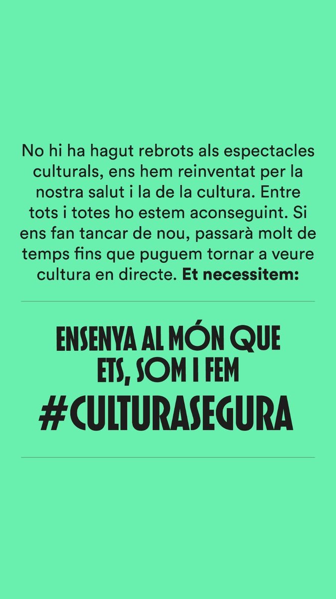 #laculturaéssegura
