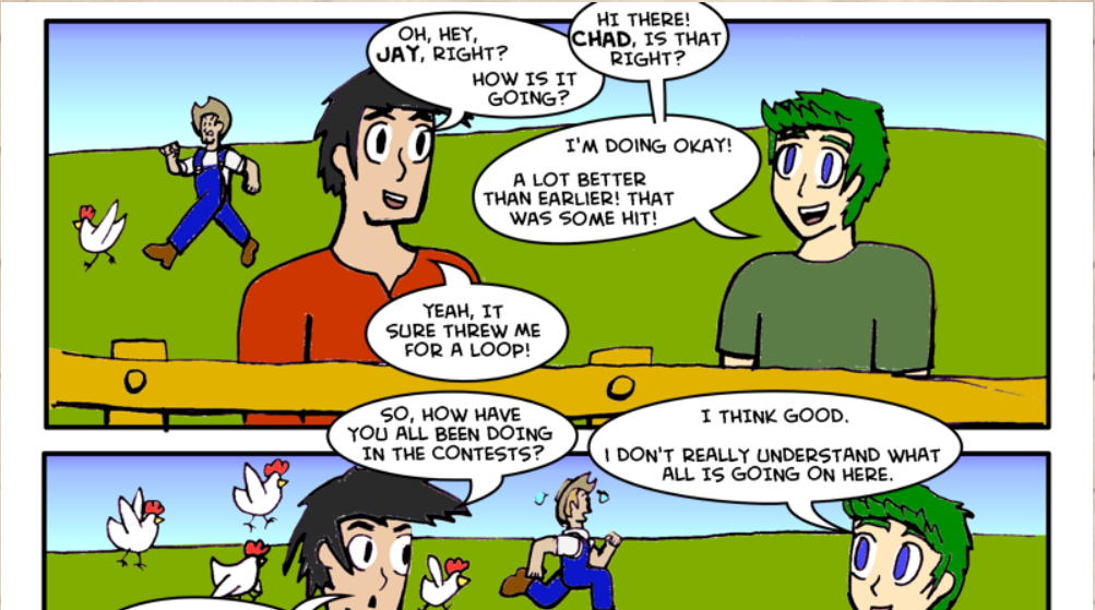 Ideal_Comics's tweet photo. Hey, it's still #Friday here! #ForcesFriday, and new #Forces #webcomic action coming at you! Art by #TalReese, Words by @MDRhys , and featuring Jay "Broccoli Top" Burst from @SpliceStream's "Broccoli Top!"
https://t.co/7Y5830T66i https://t.co/xtWY3WUV2c