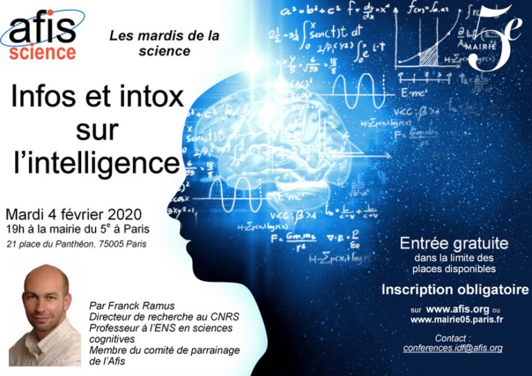 Ce que l’intelligence est ... et ce qu’elle n’est pas, selon ⁦<a href="/FranckRamus/">Franck Ramus (compte déserté)</a>⁩ 👍 
Éclairant. Enrichissant. Passionnant ❤️

scilogs.fr/ramus-meninges…