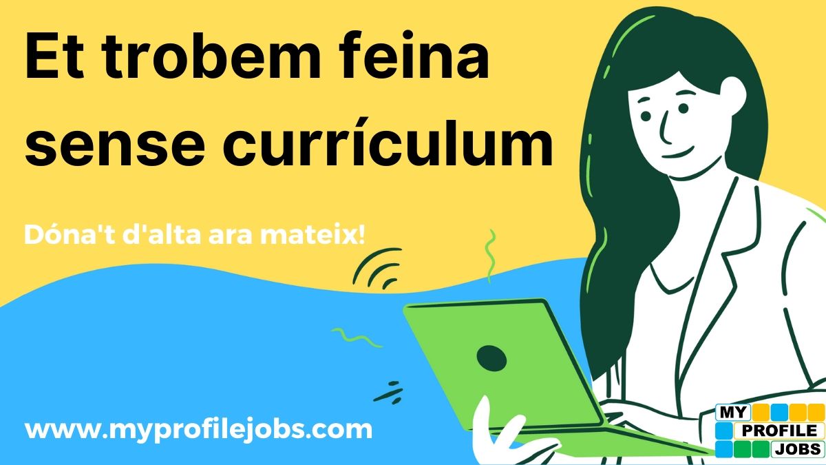 myprofilejobs's tweet photo. Quantes hores vols dedicar a confeccionar el #currículum perfecte? Quants currículums vols haver d'enviar cada dia?

A Myprofilejobs et trobem feina sense #currículum.

Dóna't d'alta a https://t.co/JXWkKWPdjd i no cal que facis res més. 

Així de fàcil! https://t.co/u3Eh5N2cXq