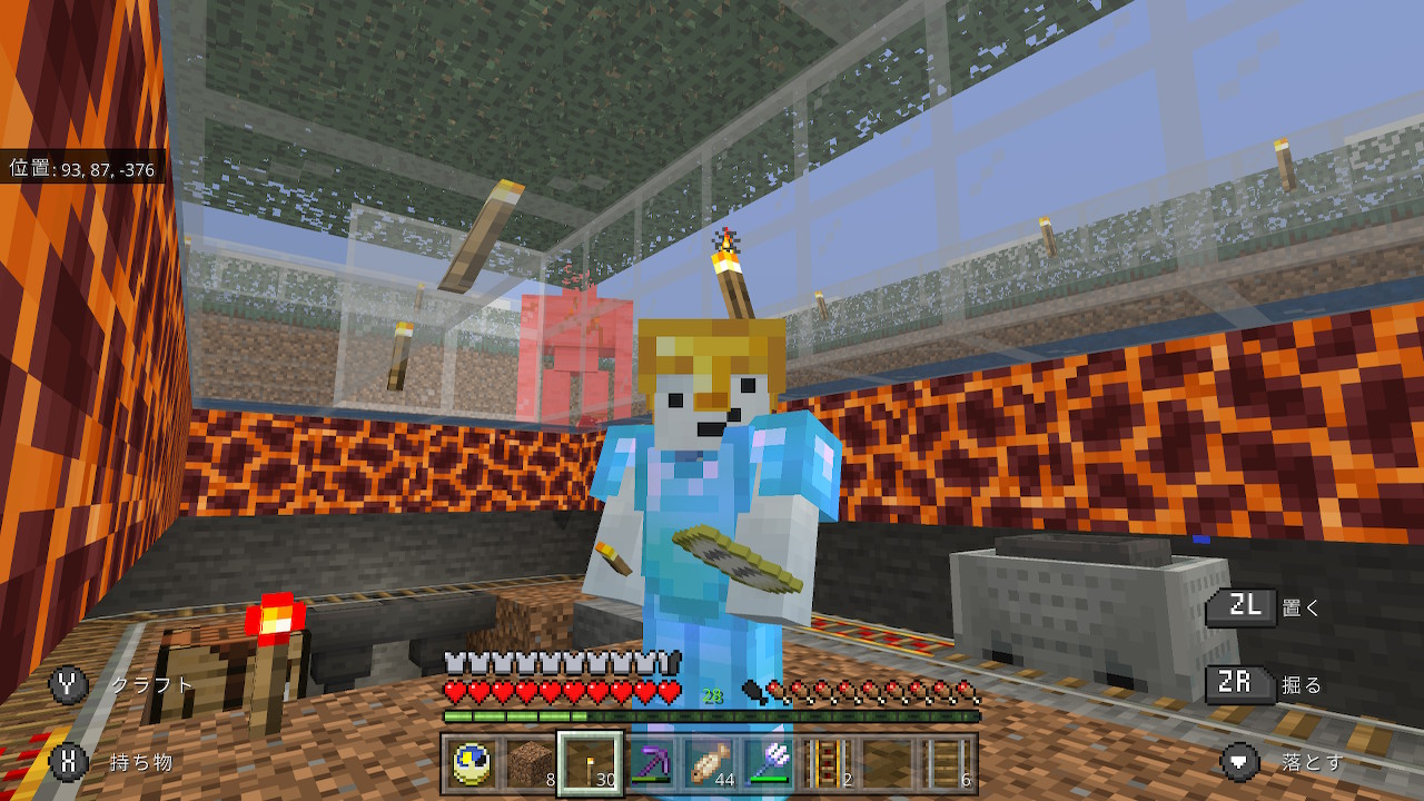 こごかぜ 村人のベッド紐付け不要 マグマでの事故なし ズボラ式アイアンゴーレムトラップ完成です Minecraft マイクラ マインクラフト Nintendoswitch T Co goeimvjf Twitter