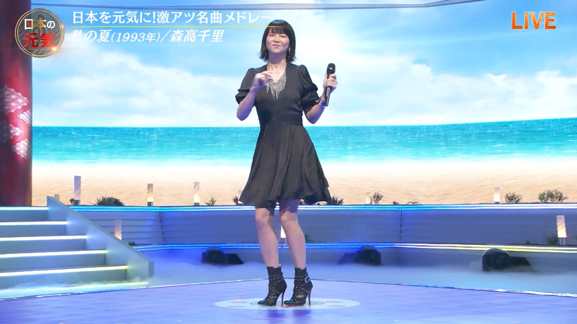 菌 V Twitter 未だ全然綺麗だねぇ 森高千里 51だっけか こんなミニスカ似合う50台おらんw 音楽の日