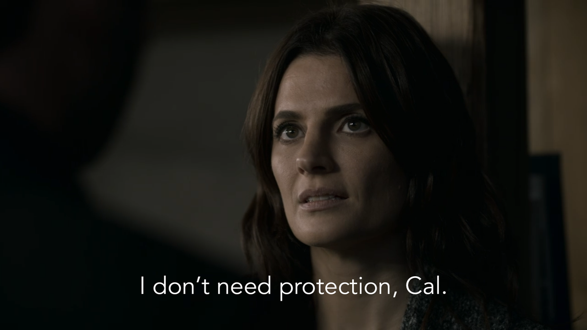 HaaaveUMetLisa's tweet photo. I see a pattern here. #Absentia #Castle https://t.co/0Jn5kWdhsH