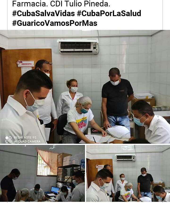 Continúa el Curso Nacional de Gestión de los Procesos Básicos de la Misión Médica Cubana en Venezuela. Hoy en el CDI Tulio Pineda.  
#QuedateEnCasa 
#CubaSalvaVidas 
<a href="/Cubacoopera_Ve3/">Misión Médica Cubana en Venezuela</a> 
<a href="/EstrabaoLeandro/">Leandro Rodríguez Estrabao</a> 
<a href="/EliecerEnriqueA/">Eliecer Enrique Alvarez Marín</a> 
<a href="/Aramiscarbonell/">Aramis Carbonell Pacheco.</a>
<a href="/AcunaDananna/">Dayanna García Acuña</a>
<a href="/Rebeca36619936/">Rebeca</a>