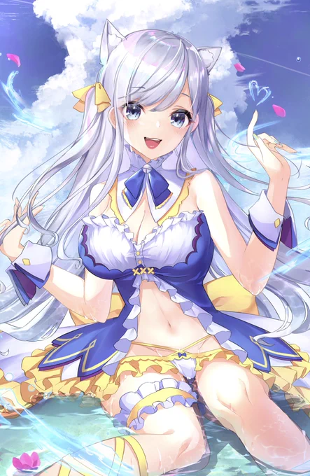 #女の子のイラストだけで興味を持ってくれる方へ届け

ファンタジー&amp;ケモミミ好きさんに届け?? 