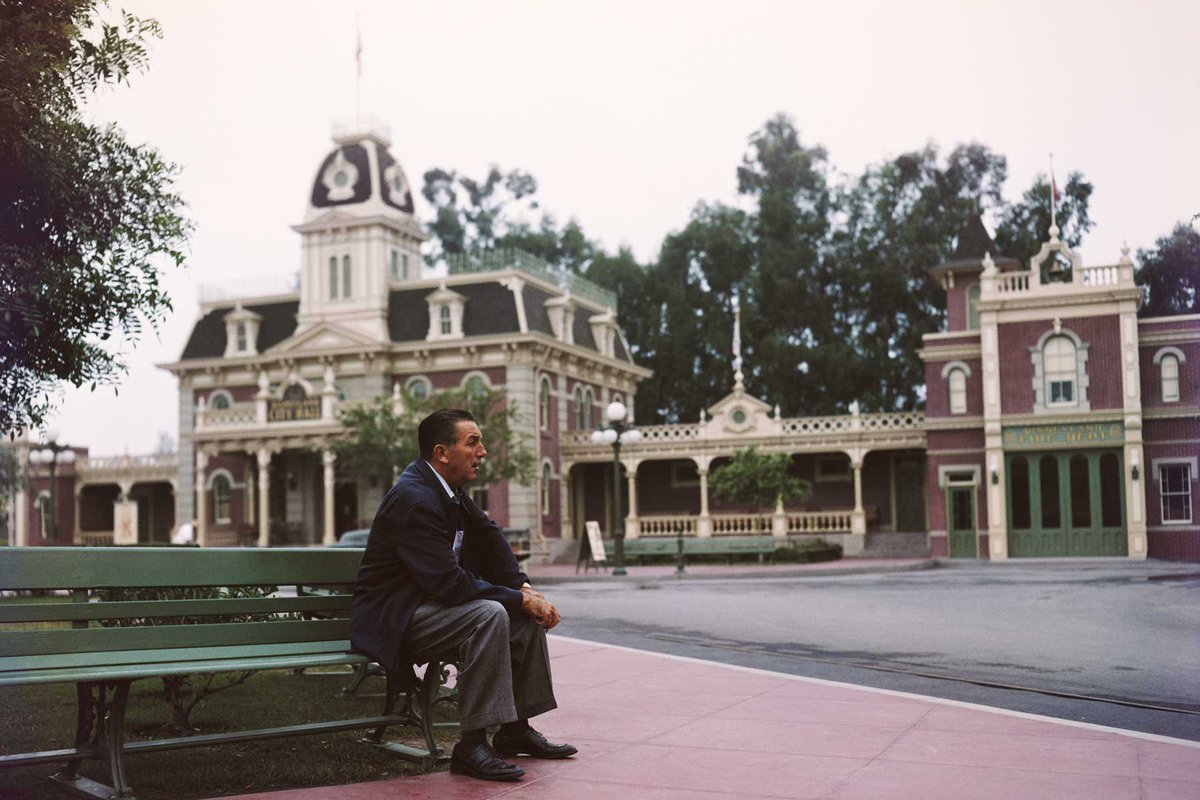 DiscoverylandVC's tweet photo. “Disneyland is often called a magic kingdom because it combines fantasy and history, adventure and learning, together with every variety of recreation and fun designed to appeal to everyone.” – Walt Disney

It all started with Walt. Happy birthday, Disneyland. https://t.co/j4Mk9msNsW