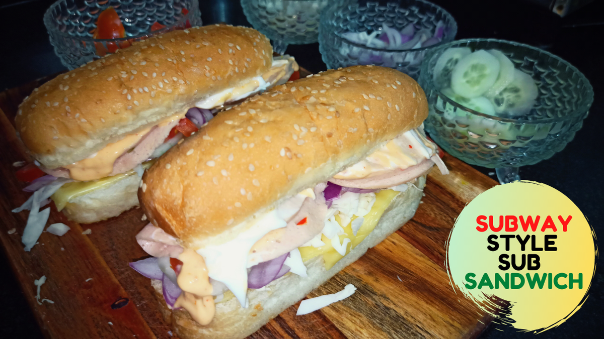 AvVlog's tweet photo. How To Make Subway Sub Sandwich | Subway Style Sub Sandwich | Chicken Salami Sub Recipe

Watch the video for Recipe:
https://t.co/ucxHazwqG8

#COVID19 #coronavirus #SaturdayVibes #AliaBhatt  #COVID #SaturdayMotivation #HumanityStillExists #AaradhyaBachchan #AishwaryaRaiBachchan https://t.co/jRshUpu3Hh