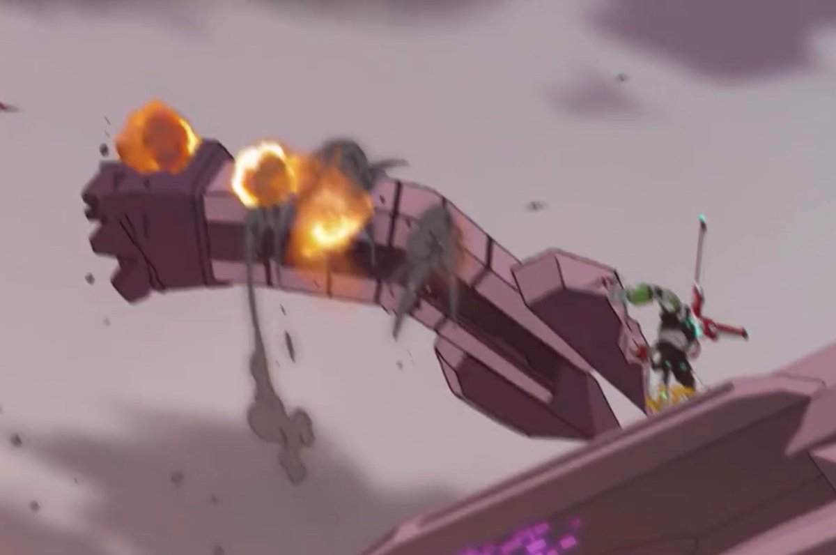 redina's tweet photo. @Heikijin That’s okay. Whenever I see Voltron ripping off canons, I think ‘poor eggplant’. 🍆 https://t.co/JGrN7Bcxsl