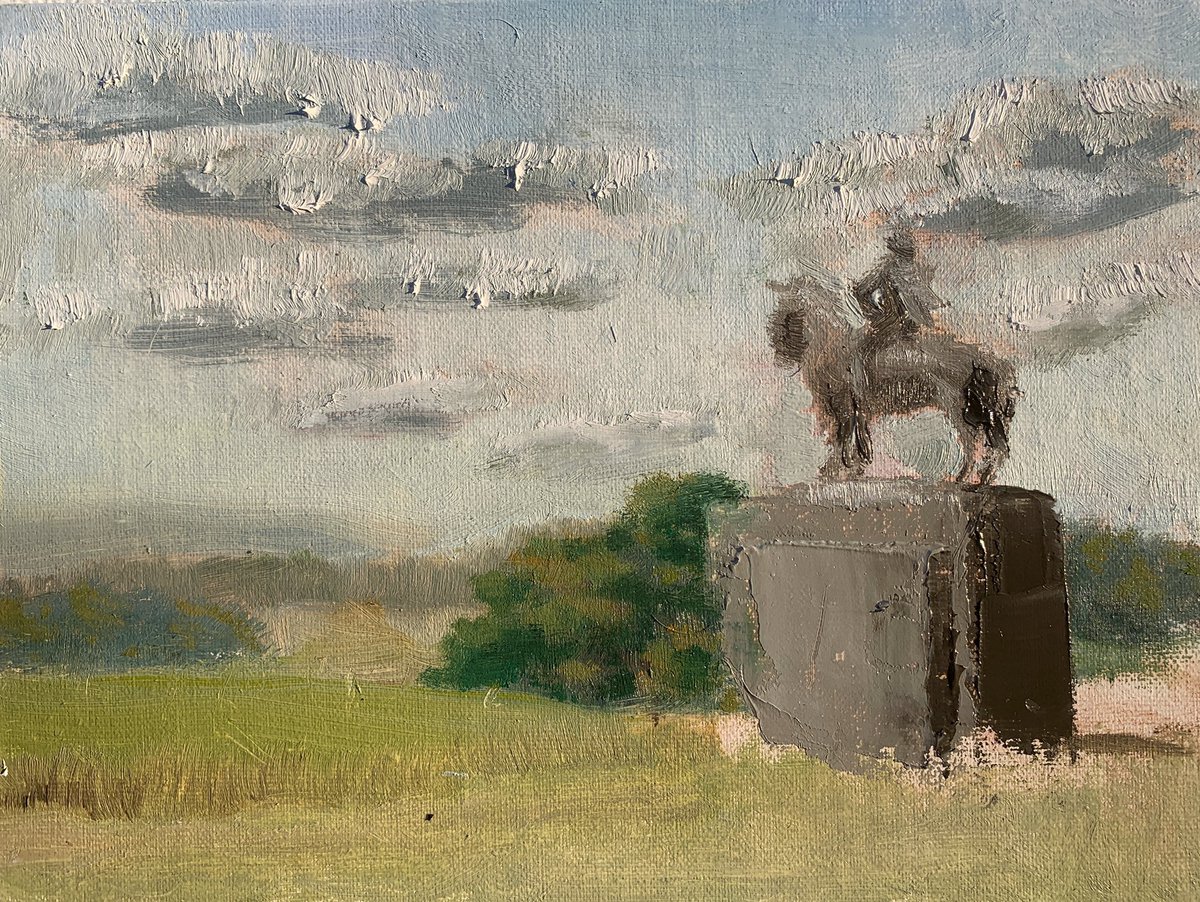 I painted today
