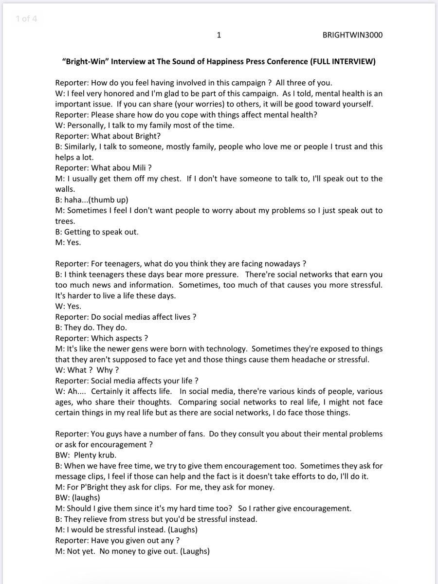 brightwin3000's tweet photo. “Bright-Win” Interview at The Sound of Happiness Press Conference (FULL INTERVIEW)

Clip : https://t.co/p6c7QH8mJy

#bbrightvc #winmetawin #brightwin #BRIGHTWINXSOH #ไบร์ทวิน https://t.co/0feYYqDYqa